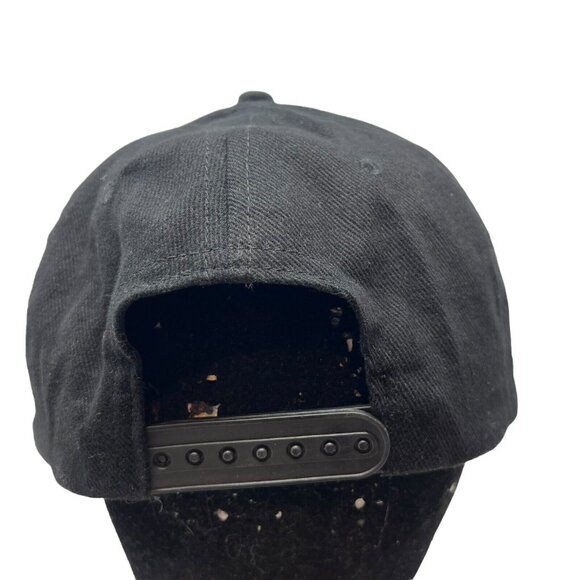 Ivy Park Baseball Snapback Hat Cap Spell Out Dad Beyoncé Black Embroidered Retro - Picture 5 of 9